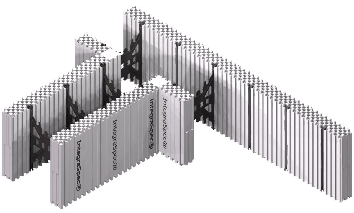 T-Wall standard using corner units