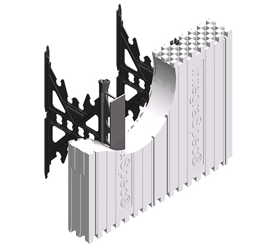 Integraspec Standard Panels on construction site